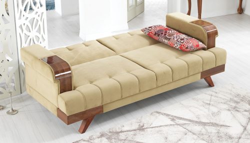 סלון 3+1+1 נפתח למיטה  דגם מילאס רויאל קומפורט