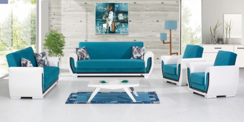 סלון 3+2 נפתח למיטה  דגם 503 – Vizyon רויאל קומפורט