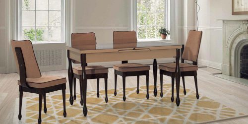 פינת אוכל וכסאות דגם טורנה רויאל קומפורט