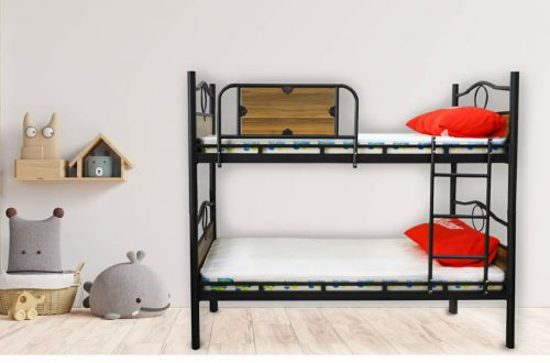 מיטת קומותיים ממתכת דגם סתיו